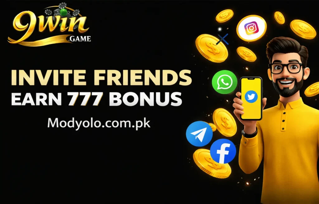 9Win Game Download APK v1.1 (New Earning App) For Android 2 9win.modyolo.com .pk 1