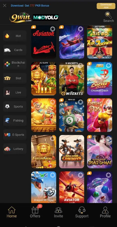 9Win Game Download APK v1.1 (New Earning App) For Android 3 9win.modyolo.com .pk 2